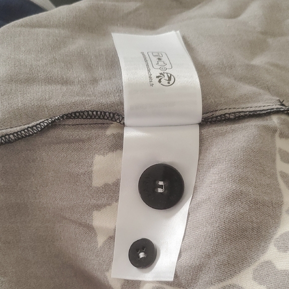 MWOT FARM RIO BLACK TIGER WIDE LEG PAMTS IN BLACK - Picture 9 of 11